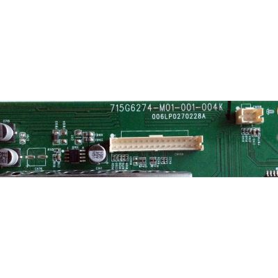 MAIN ("FALTA VALUM O TUNER ") / VIZIO 756TXFCB02K0080 / 715G6274-M01-001-004K / (Q)XFCB02K008030X 1515 / XFCB02K008030X  / 006LP0270228A / XFCB02K0080 / MODELO E28H-C1 LTT3THAR / PANEL TPT275B5-A014 REV:S11E - Imagen 3